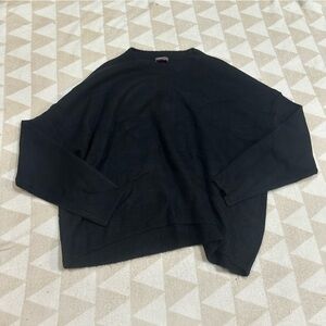 Vince Camuto long dolman sleeve sweater black